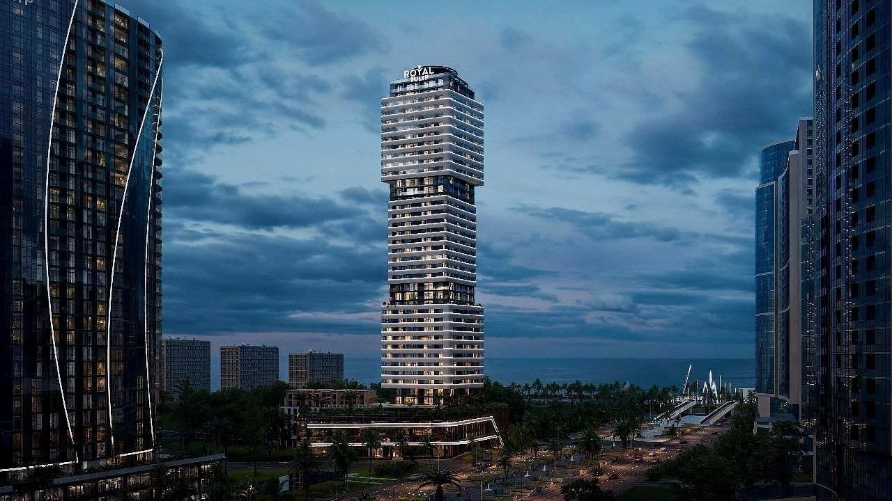 Cube residence in Batumi